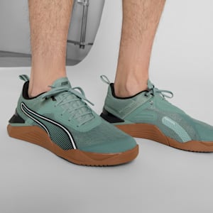 Chaussures de training Fuse 3.0 Homme, Green Moon-PUMA Black-Gum, extralarge